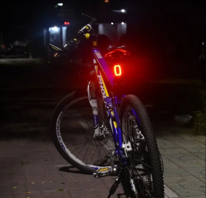 Оригинальный Задний Профессиональный вело фонарь фара Meilan X6