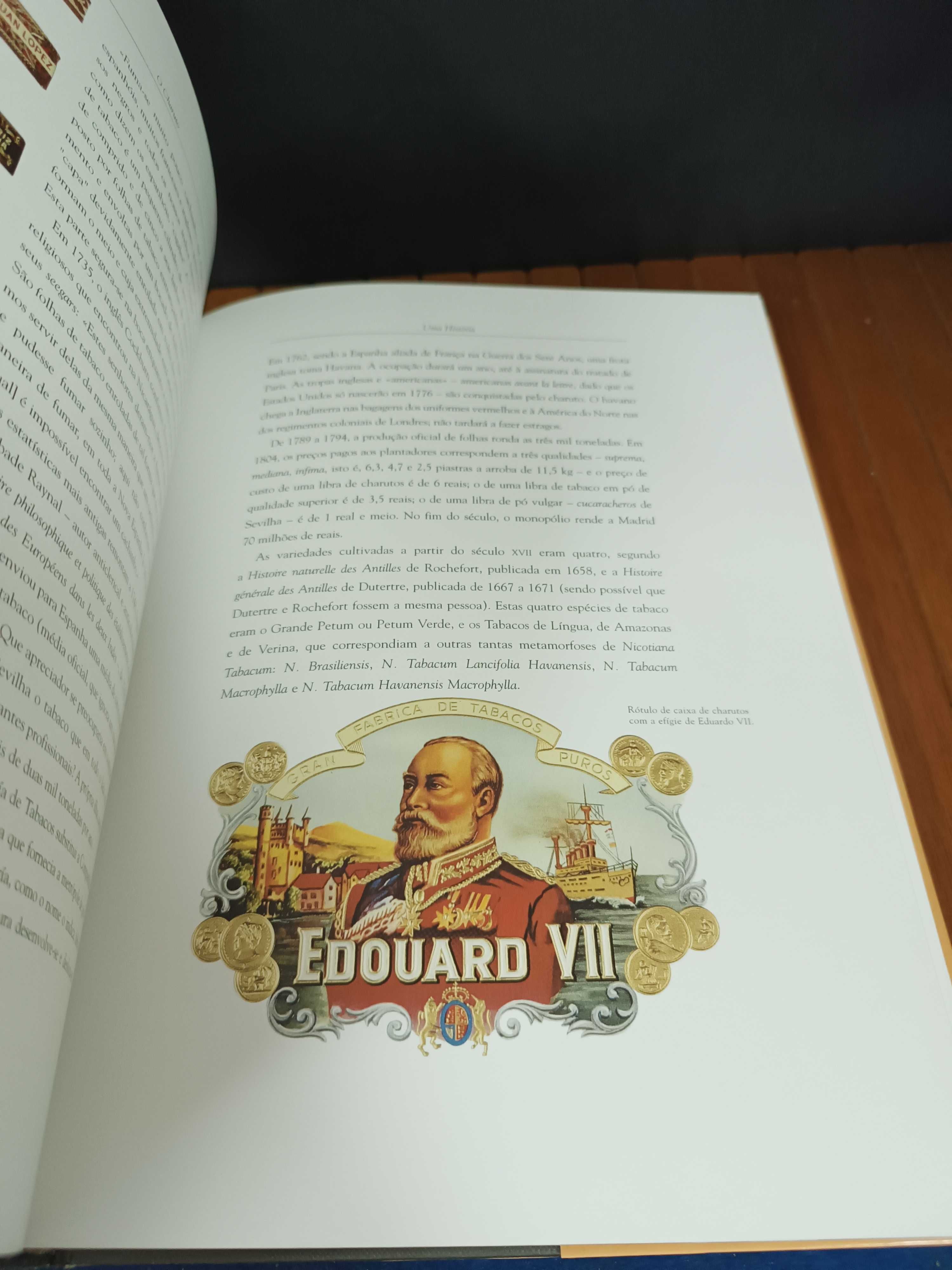 Livro o Charuto por Eric Deschot 2000