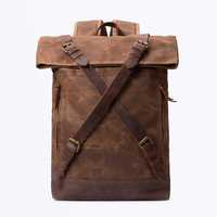 Рюкзак чоловічий міський з відділенням для ноутбука коричневий