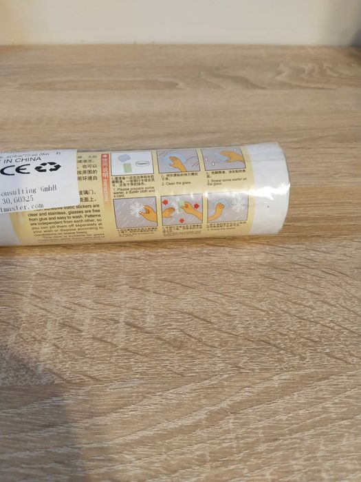 Świąteczne naklejki ścienne Naklejki na szybę, szablon