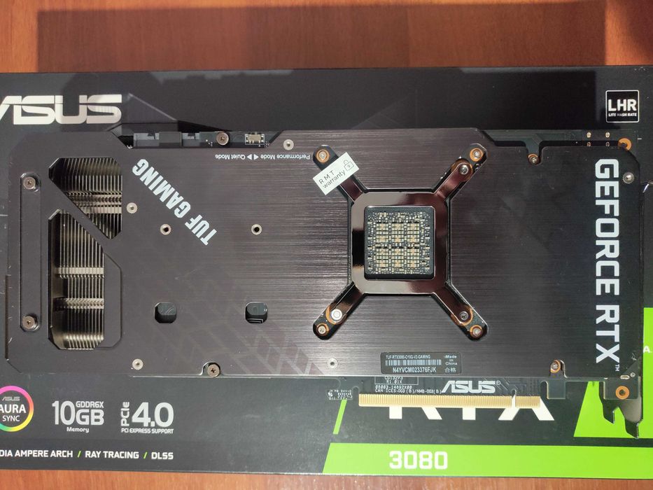 Asus TUF RTX 3080 10GB