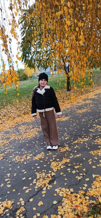 Демісезона куртка косуха дублянка Sinsey 152 р.р.