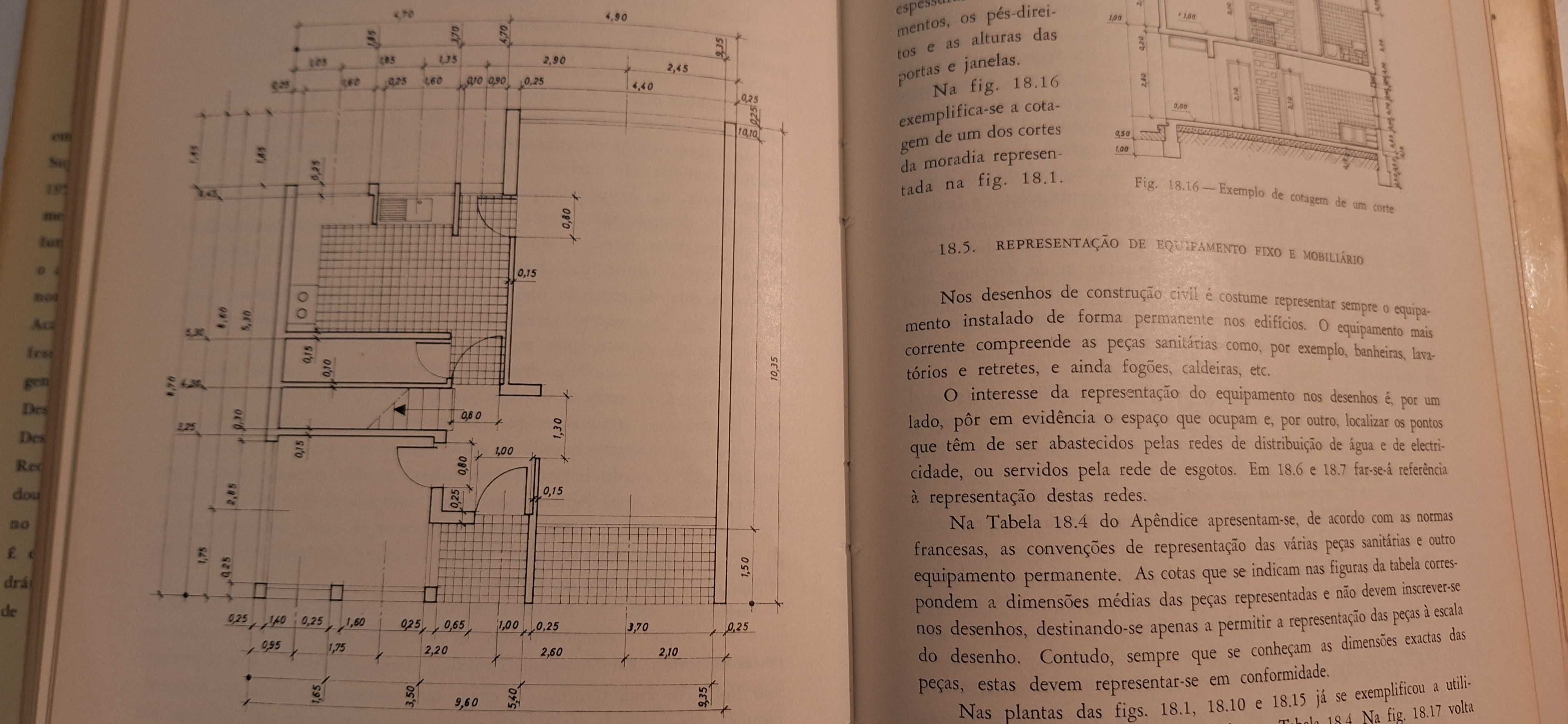 Desenho Técnico Edição da  Calouste Gulbenkian de 1971