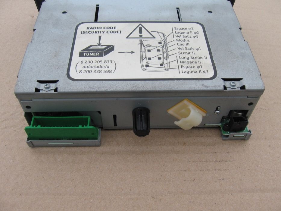 Renault Laguna 2 II Lift Radio Cabasse Auditorium