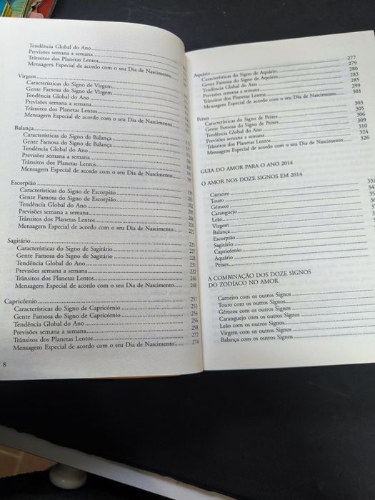 Livro astrologia e guia do amor 
O d