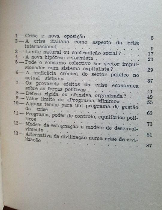 Lúcio Magri - Crise, Programa e Nova Oposição