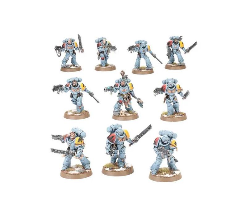 Warhammer 40000 Space Marines Space Wolves Grey Hunters