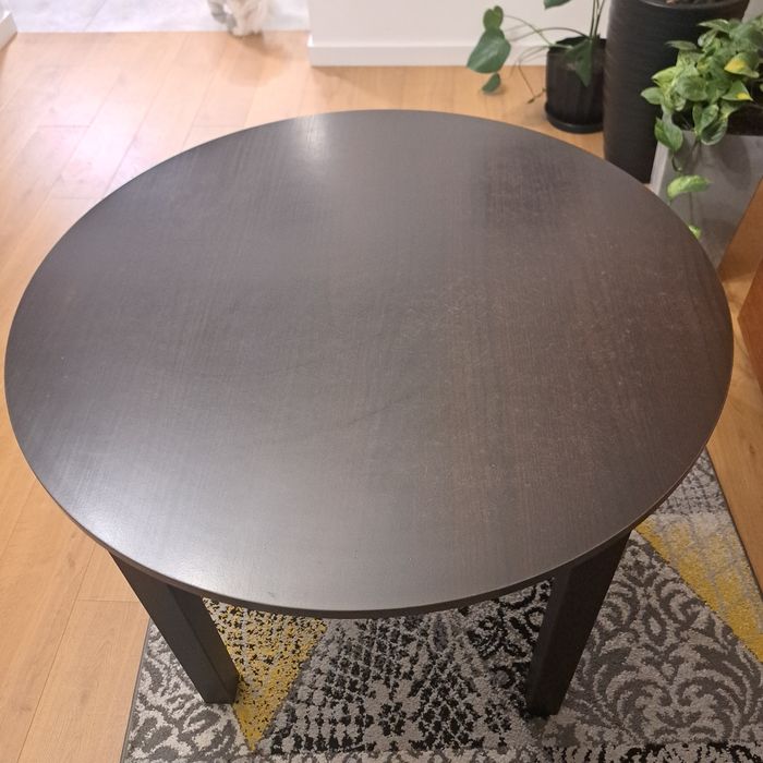 stół okrągły Ikea bjursnas