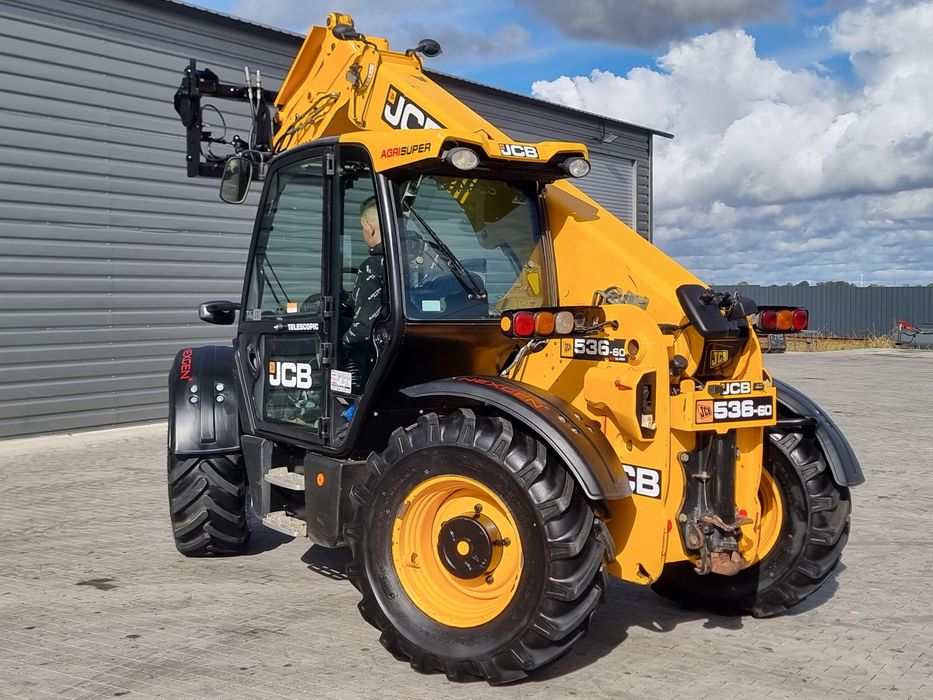 Ładowarka Teleskopowa JCB 536-60 AgriSuper 18r Piękna,Full opcja,Klima