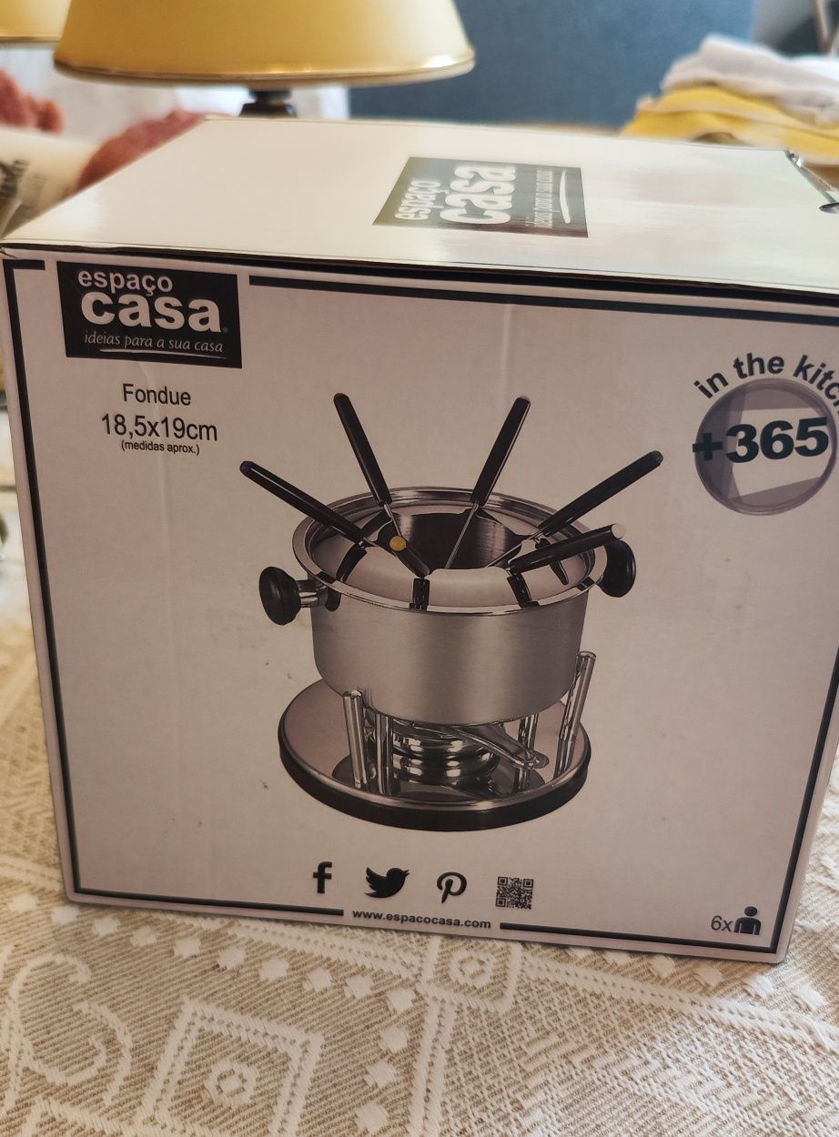 Fondue doméstico NOVO