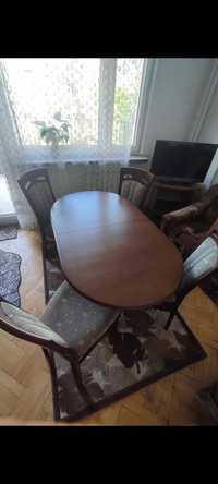Duży stół i cztery krzesła, odbiór osobisty al. Kijowska