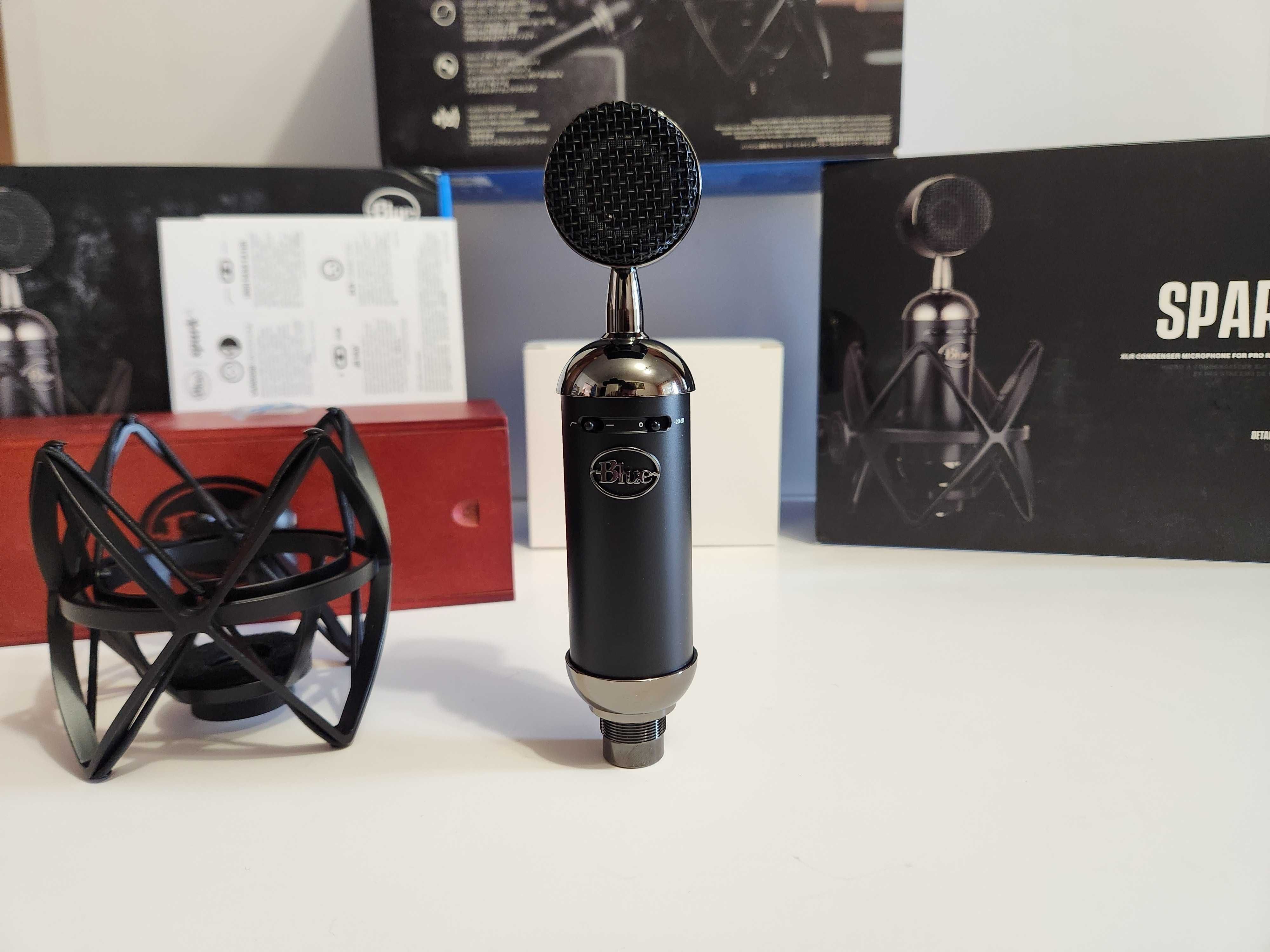 Студійний, конденсаторний мікрофон Blue Spark SL Blackout