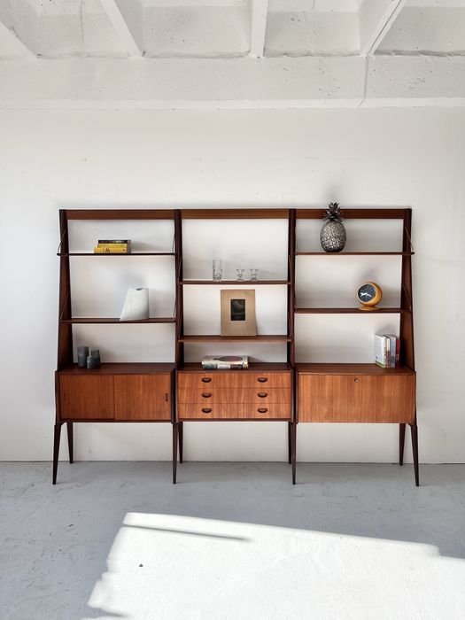 Tekowy regał „Panto” Norwegia lata 70