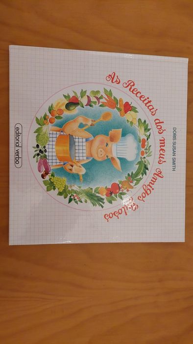 Livro de receitas infantis.