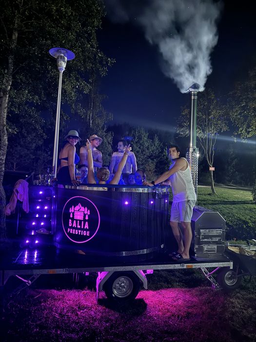 Balia mobilna, Bania, Jacuzzi na wynajem