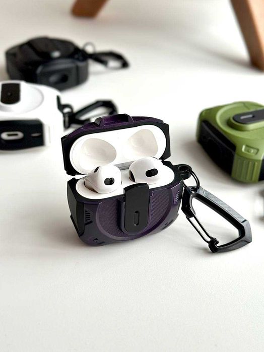 Чохол чехол для Airpods 1 2 3 4 Pro протиударний броньований