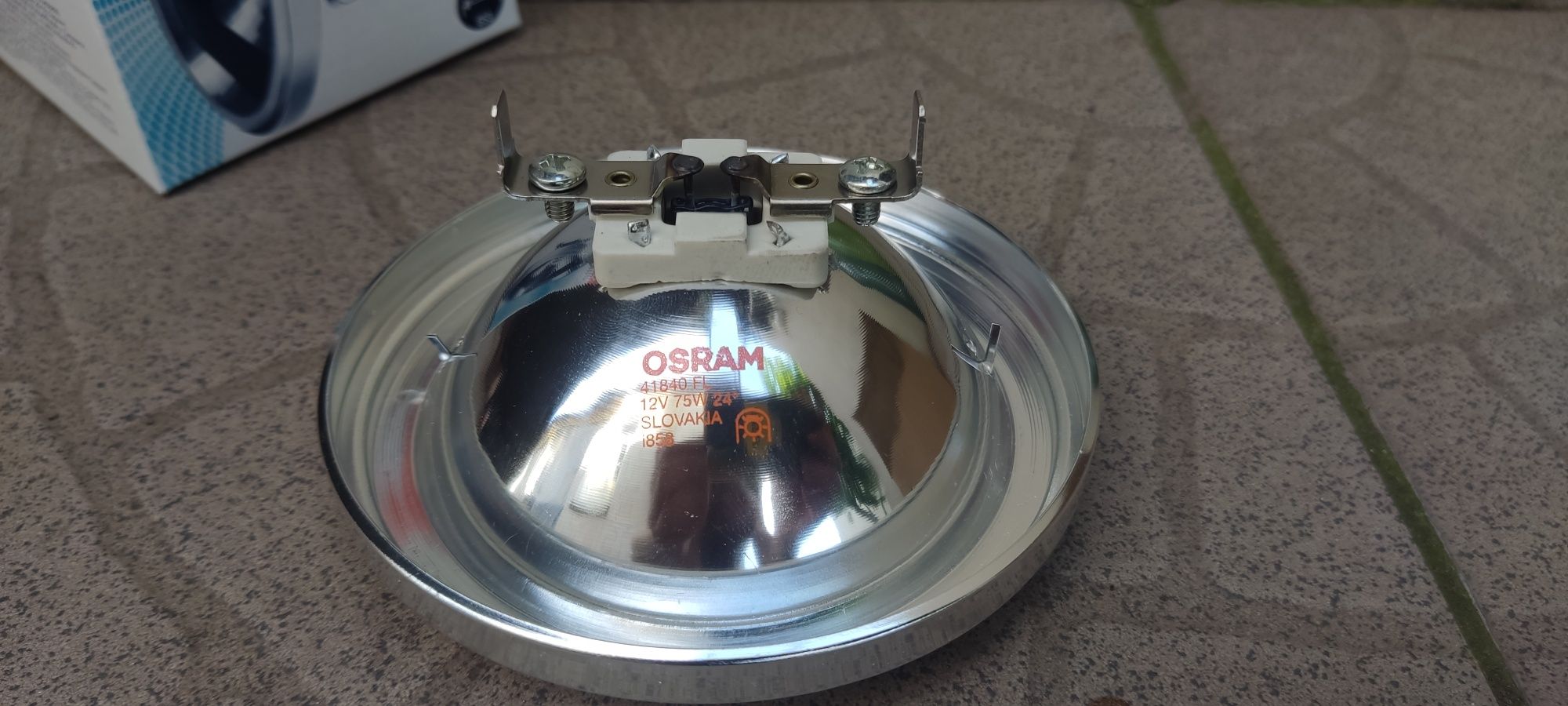 Галогенная лампа 12В.Osram halospot 111 75 w