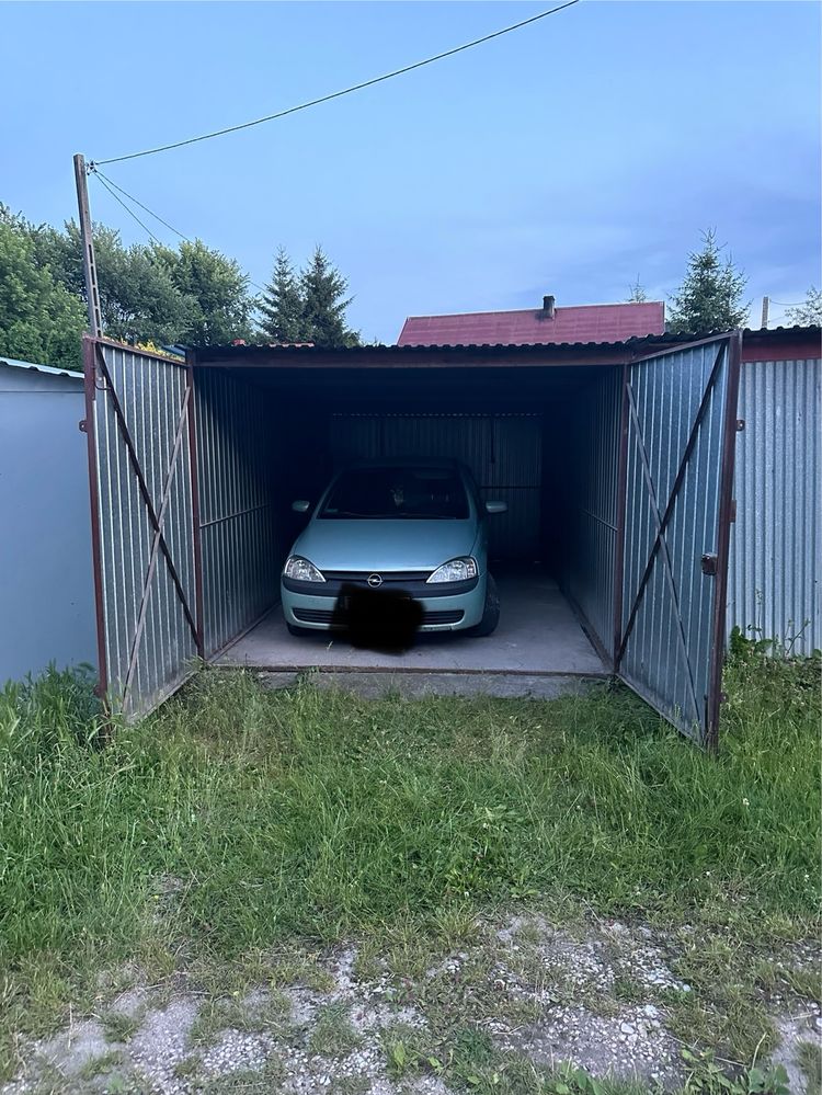 Sprzedam garaż - blaszak mocna blacha 3x5 Jędrzejów montaż transport