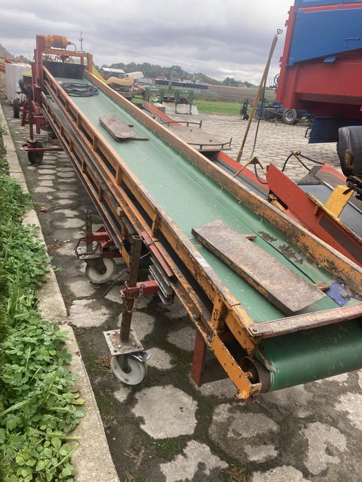 Przenośnik taśmowy duo, taśmociąg duo transporter Miedema 13 metrów