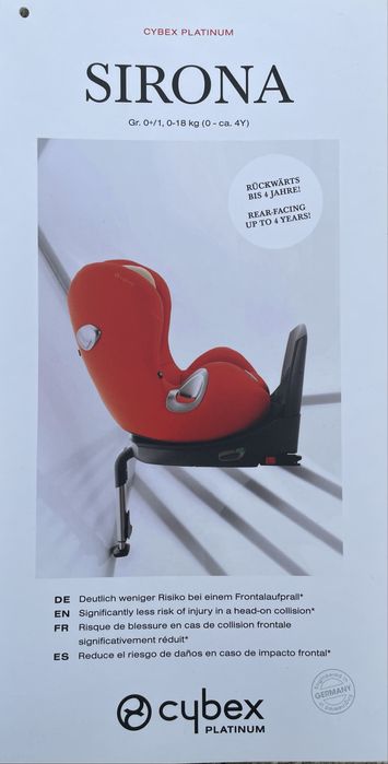 Cadeira Auto Cybex Platinum Sirona