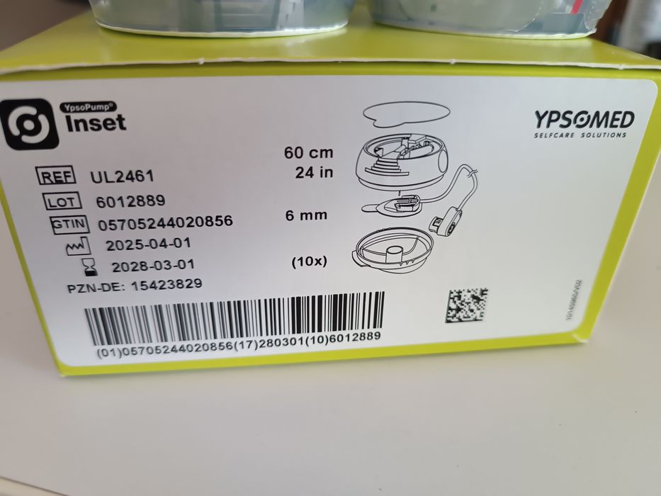Wkłucia Ypso InsetSoft 60cm/6mm