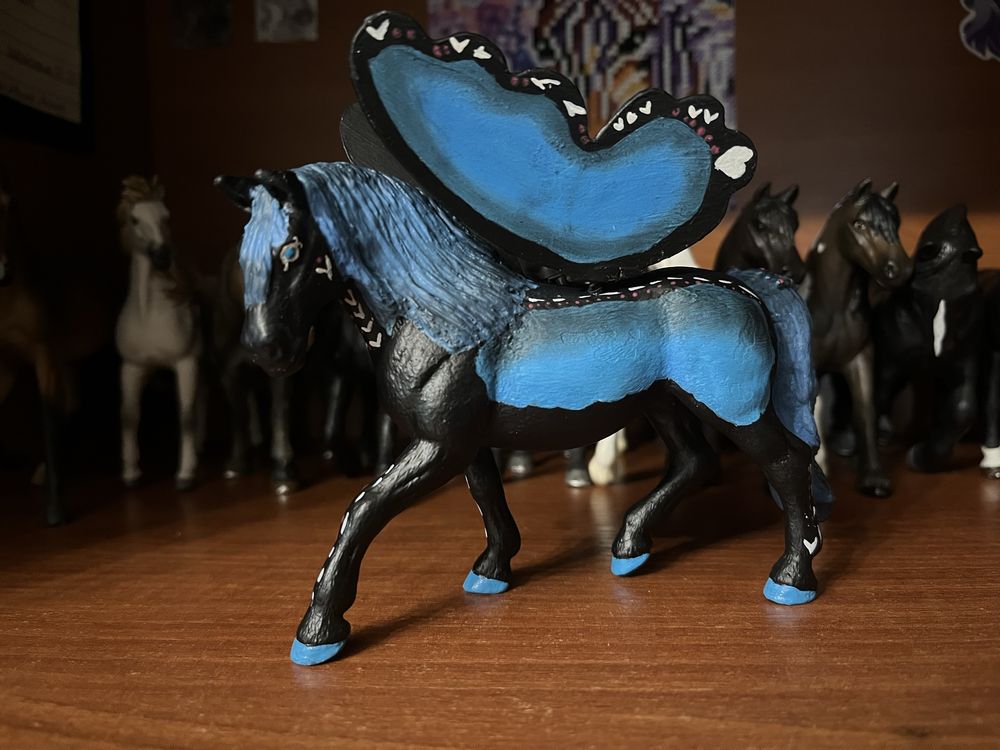 Custom schleich drastic motyl