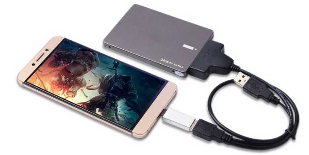 NOWA przejściówka adapter SATA dysk HDD 2.0 kabel