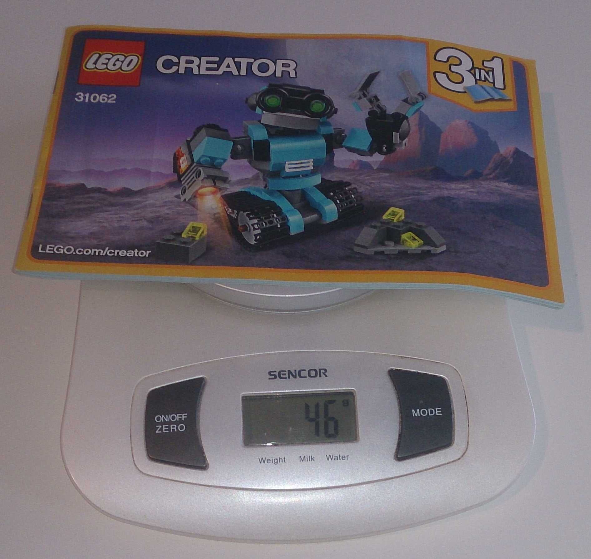 Instrukcja LEGO Creator 31062 Robot-odkrywca