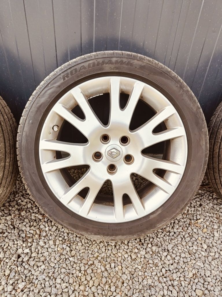 Koła nowe opony 5x108  225/45/17 dot0323 renault laguna