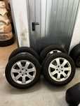 Oryginalne felgi Mercedes W211 OEM 16” opony zimowe