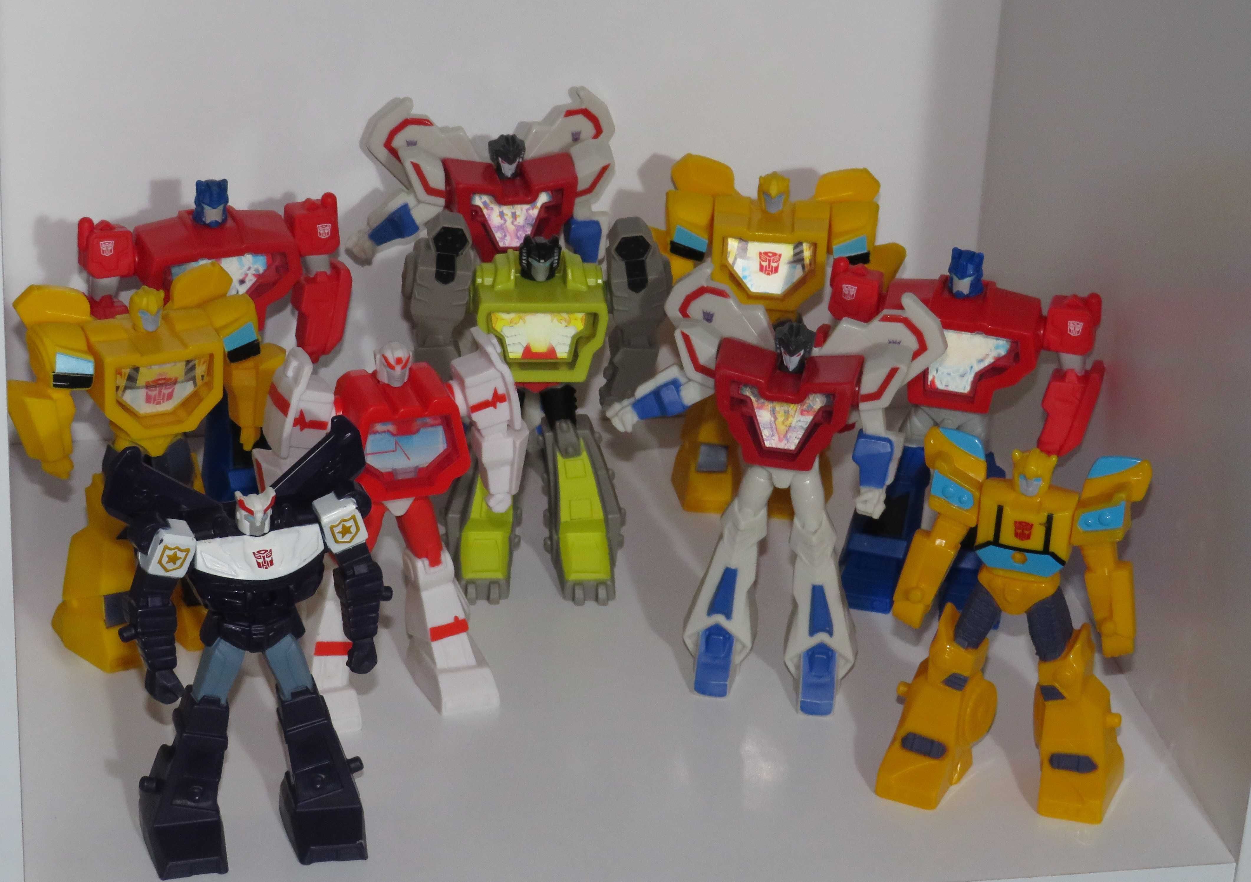 Conjunto 10 Bonecos/Figuras Transformers