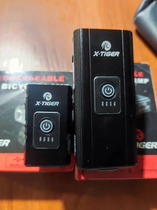 Фара X-TIGER IPX6 батарея 1200-2400 mAh ОРИГІНАЛ