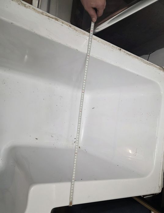 Wanna asymetryczna z parawanem nawannowym jak nowe!