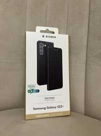 Nowe czarne etui z klapką Bigben do telefonu Samsung Galaxy S22+