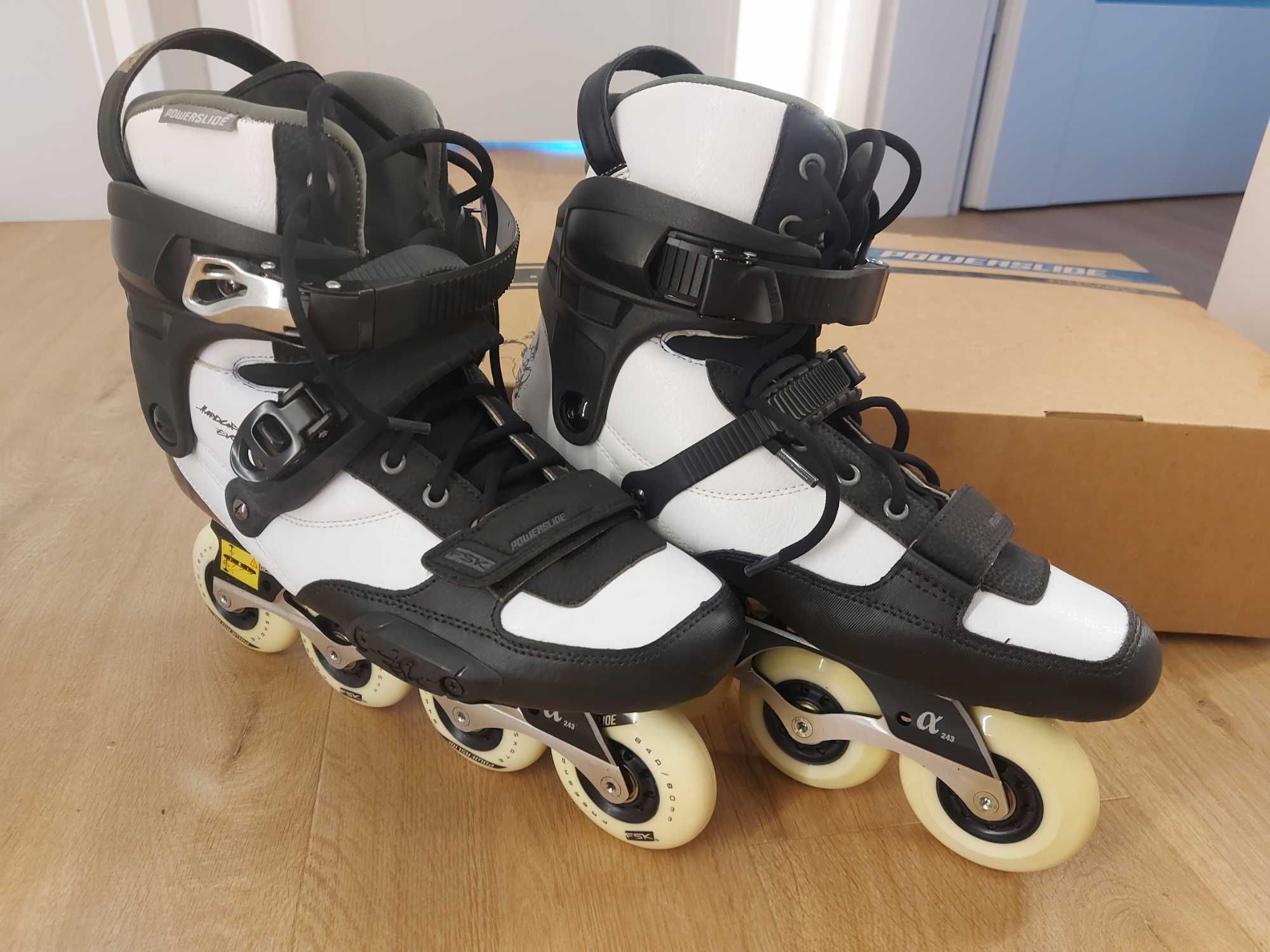Rolki Powerslide Hardcore Evo FSK # carbon