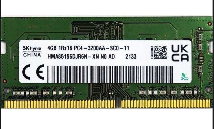 Оперативная память PC4 4 ГБ 3200 МГц