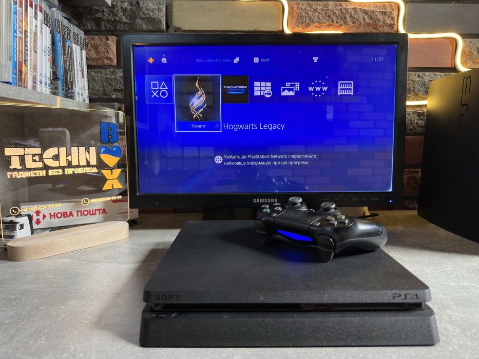 Консоль Приставка Sony PS4 Playstation 4 Slim Pro Сони ПС4