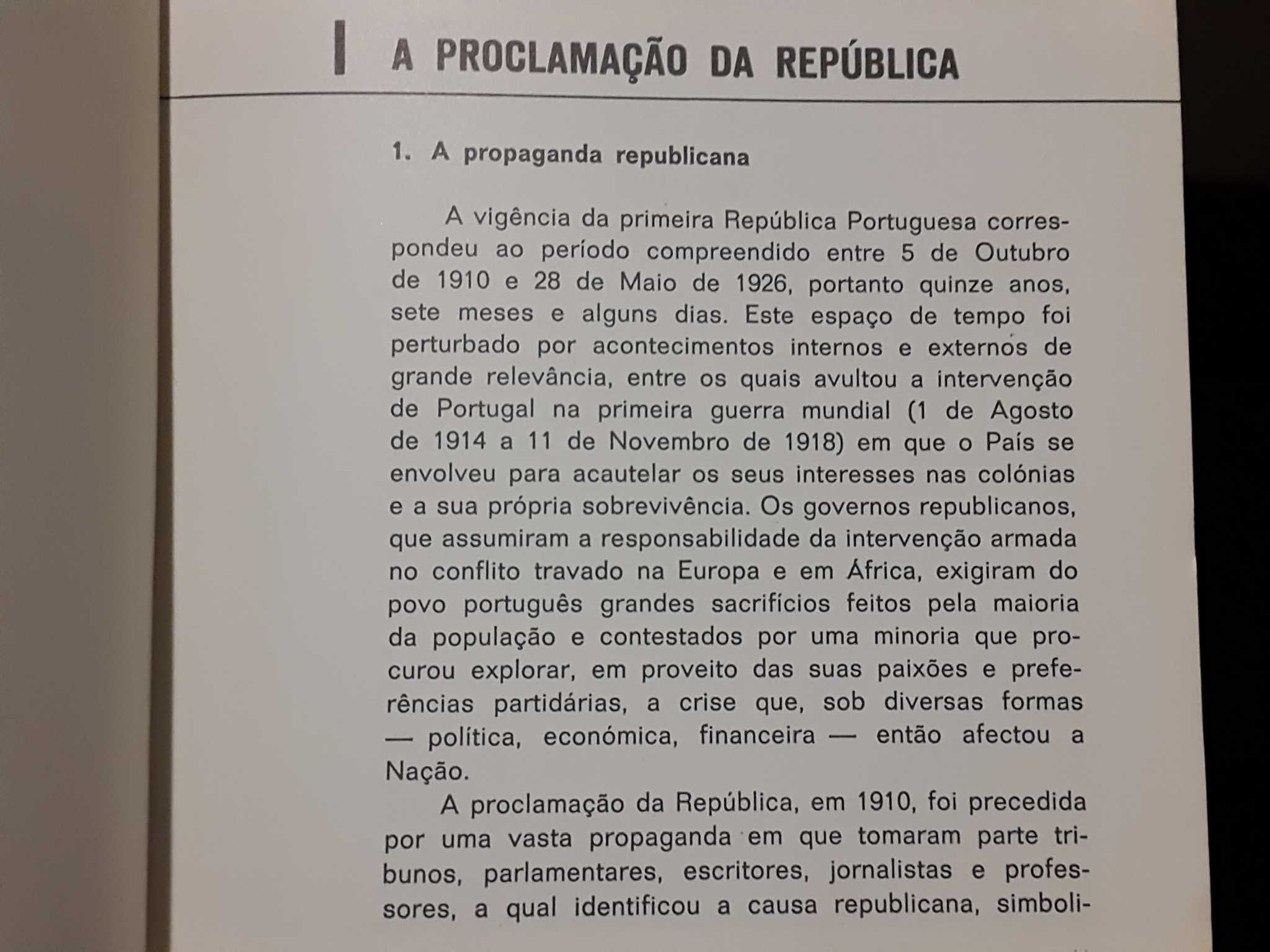 Carlos Ferrão - História da 1.ª República