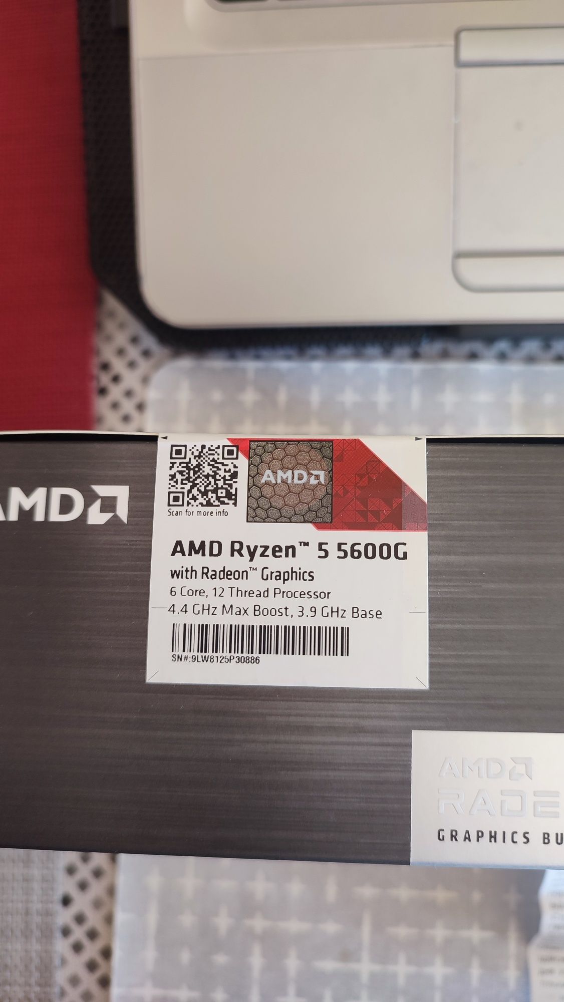 Процесор AMD Ryzen 5 5600G Box