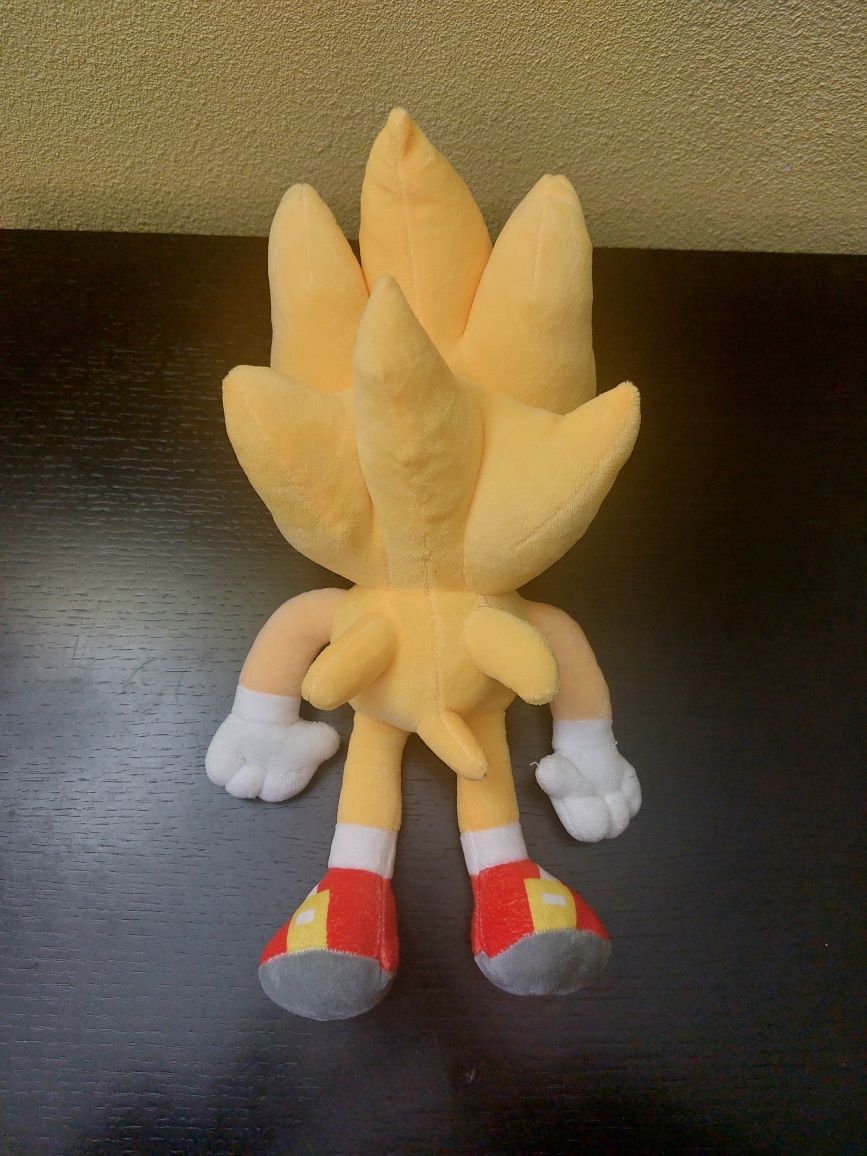 Peluche Super Sonic da série Sonic