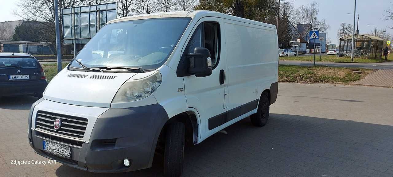 Fiat Ducato 2.2 L1h1 2007r 100KM DB Stan!Klima!Hak!Kamera!Navi!Polecam