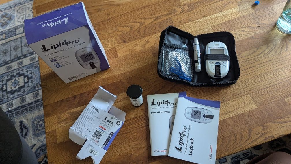 Aparat LipidPro do pomiaru cholesterolu i glukozy (stan bdb)