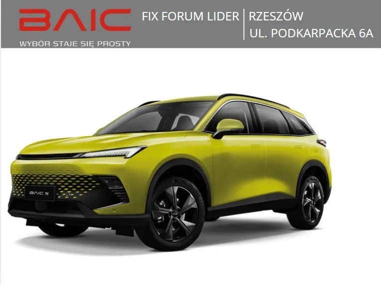 BAIC 5 BAIC Beijing 5 1.5 Business Żółty Metalizowany