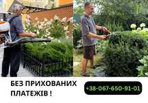 ФІКСОВАНА ВАРТІСТЬ‼️ Обрізка кущів, аерація рослин, догляд за ділянкою