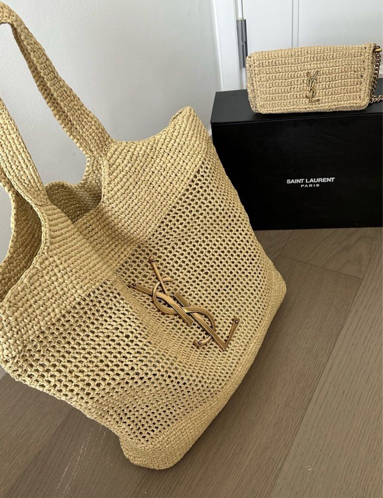 Шопер ysl трендовий yves saint laurent сумка сумочка літня брендова