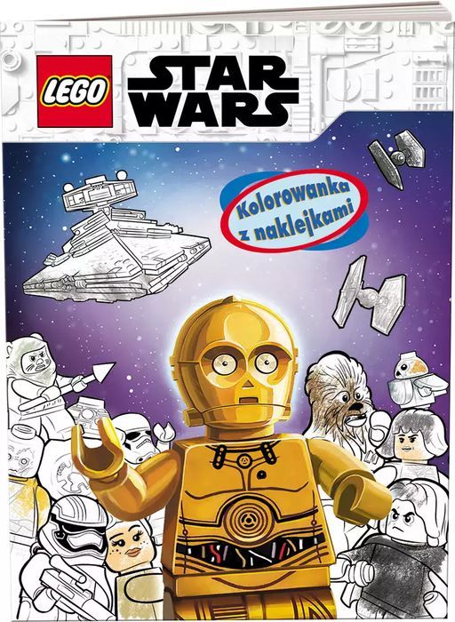 Lego Star Wars. Kolorowanka Z Naklejkami Praca Zbiorowa
