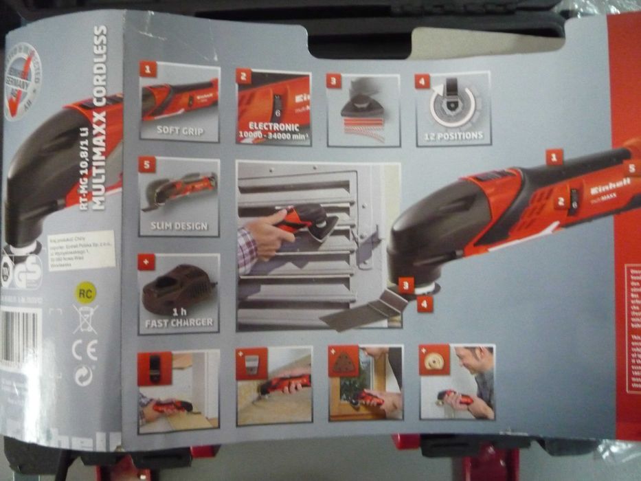 Urządzenie wielofunkcyjne Einhell RT-MG 10,8/1 LI