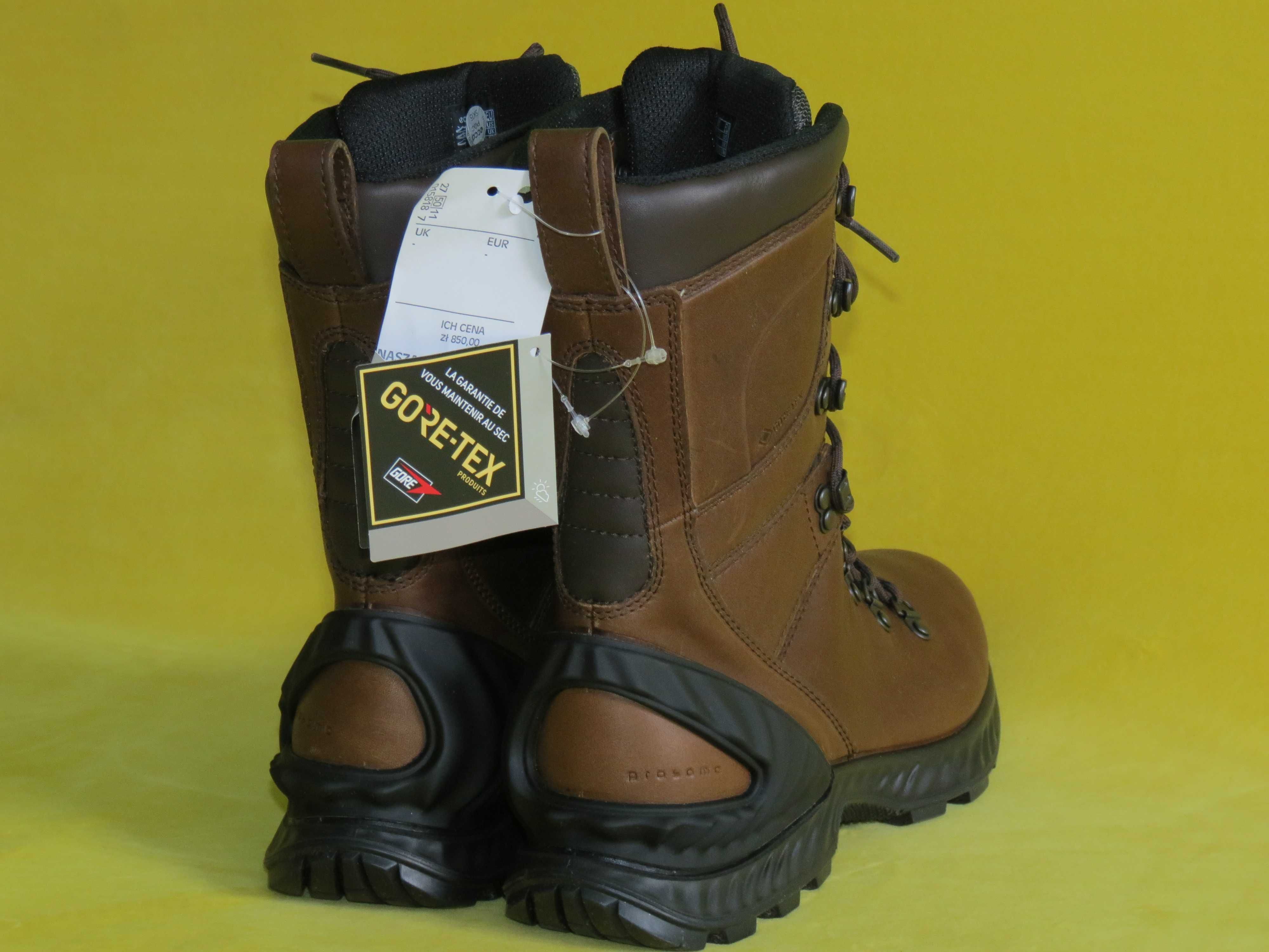 ECCO Exohike High Boots Gore-tex buty trekkingowe męskie skóra jaka 41