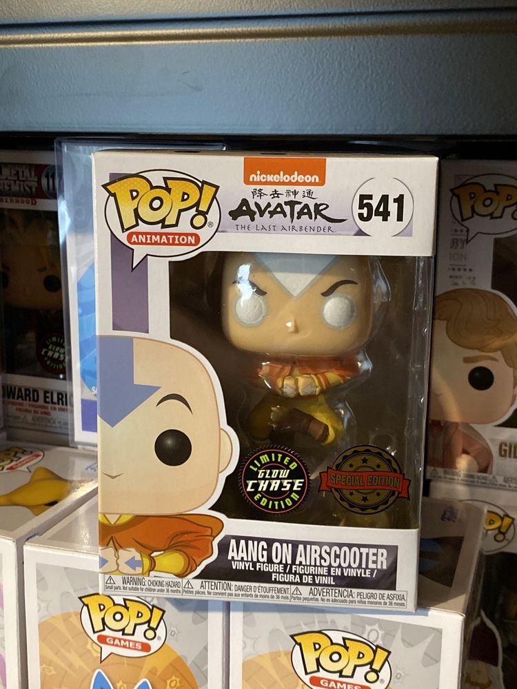 Aang on Airscooter 541 CHASE Funko pop! Vinyl