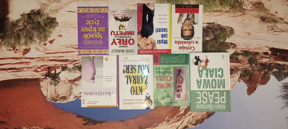 Pakiet, rozwój osobisty, psychologia -12 tomów.